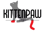 Kitten Paw Store logo – pet accessories store offering cat toys, pet toys online, and premium pet products
